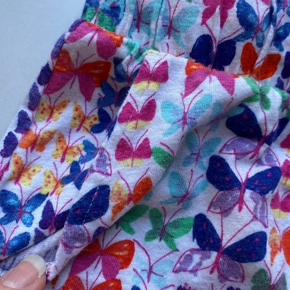 Crewcuts Butterfly‎ Everyday Cotton Printed Shorts Size 12 Girls - Picture 5 of 6